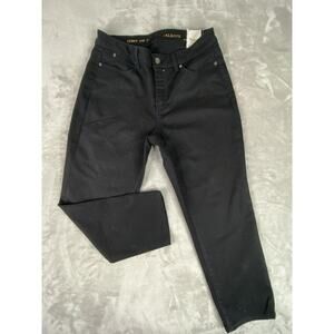 Talbots Curvy Crop Black Ankle Jeans Women’s Size 10